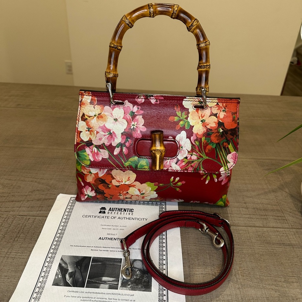 Gucci Bamboo Bloom Daily Top Handle Rare